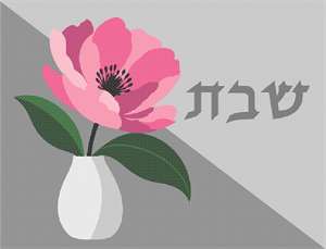 Challah Cover Vase Greys