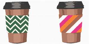 image of Coffee Cups Ornament Combo 18 mesh