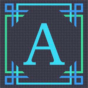 image of Letter A Ribbons