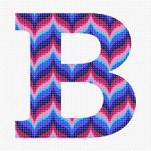 Letter B Bargello