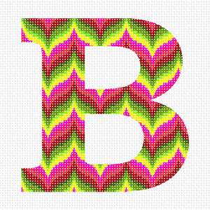 Letter B Bargello