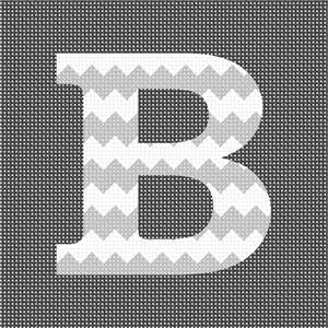 image of Letter B Chevron