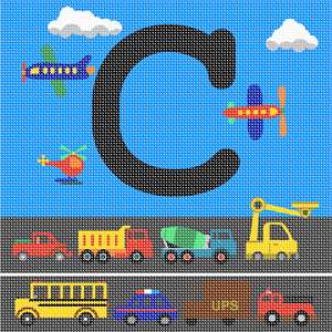 image of Letter C Busy City