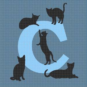 Letter C Cats Galore
