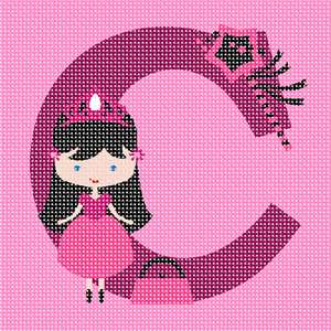 Letter C Princess