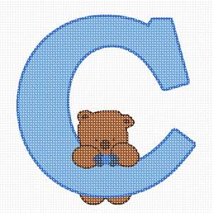 image of Letter C Teddy Blues