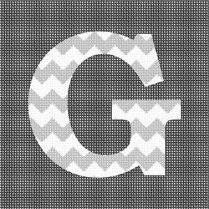 image of Letter G Chevron