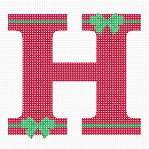 image of Letter H Bows