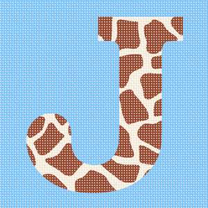 Letter J Giraffe