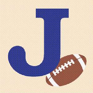 Letter J Football