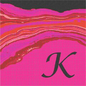 image of Letter K Agate Lipsticks