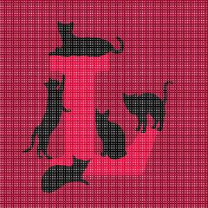 Letter L Cats Galore