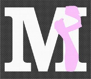 image of Letter M Ballet Shoe