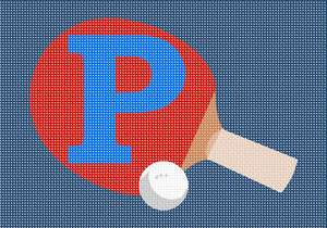 Letter P Ping Pong