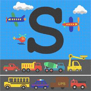 image of Letter S Busy City