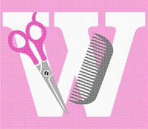 image of Letter W Hairdresser