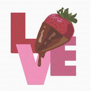 image of Love Chocolate Strawberry