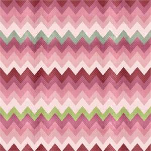 image of Mauve Collection Chevron 1