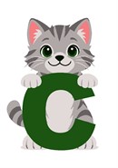 Letter C Kitty