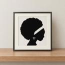 African Woman Silhouette