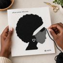 African Woman Silhouette