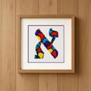 Aleph Stained Glass