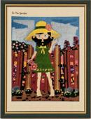 Girl In Garden