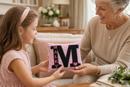 Polka Dot Letter M Malky
