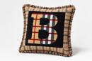 Letter B Camel Tartan