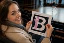 Letter B Ballet Shoe