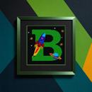 Letter B Space