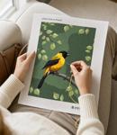 Yellow Bird On Branch