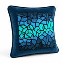 Ombre Stained Glass Blues