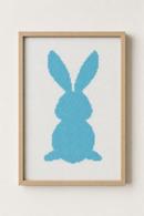 Beginner Bunny Rabbit Blue Pom Pom Tail
