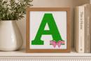 Letter A Bow