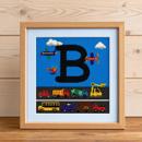 Letter B Busy City