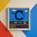 Letter C Busy City