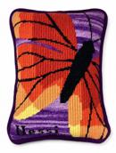 Orange Butterfly Art