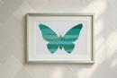 Ombre Butterfly Teal