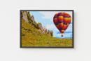 Hot Air Balloon Over Valley (Large)