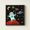 Planet Mars in Space