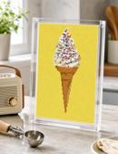 Ice Cream Cone With Sprinkles