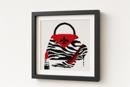 Pocketbook Shoe Zebra