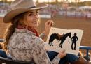 Ready To Ride Cowboy Horse