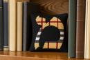 Letter Mem Camel Tartan