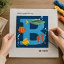 Letter B Under The Sea