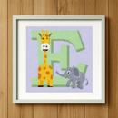Letter E Baby Animals