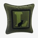 Letter L Black Cat