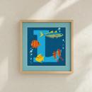 Letter L Under The Sea