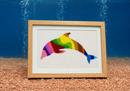 Dolphin Palette Silhouette